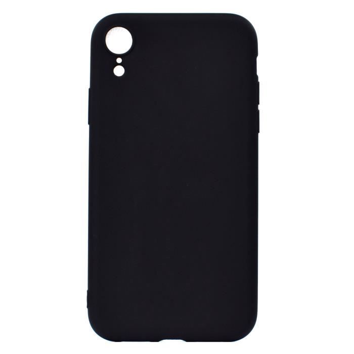 iPhone XR Coque Mat Flexible Souple TPU Silicone Housse Antichoc Étui pour Apple iPhone XR 6.1\