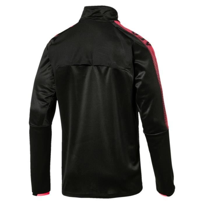 Puma Training Top Arsenal 1/4 Replica 2017-18 Noir Haut Entrainement Club Enfant Football
