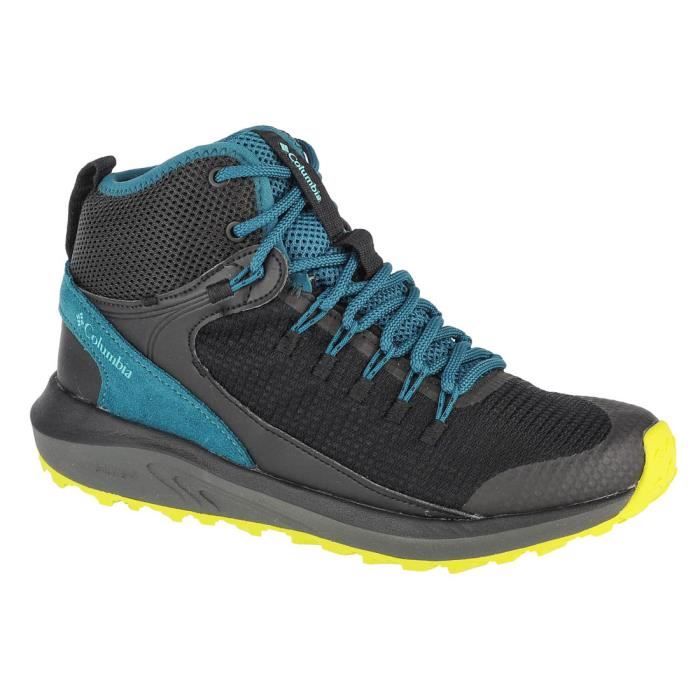 Columbia Trailstorm Mid Waterproof 1938901012, Femme, Noir, chaussures randonnée