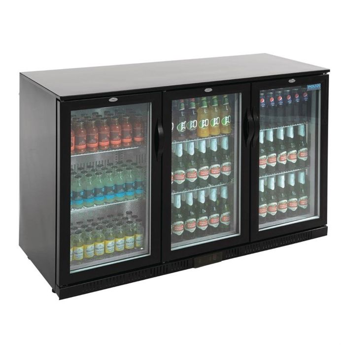 Arrière Bar Réfrigéré 3 Portes Pivotantes 330 L - Polar