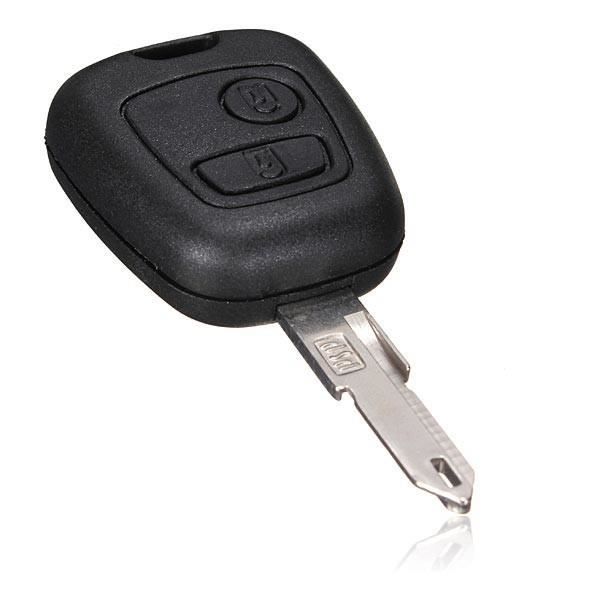 CLE PLIP CITROEN C1 C2 C3 C4 C5 C6 C8 COQUE TELECOMMANDE lame trouée @Pro-Plip