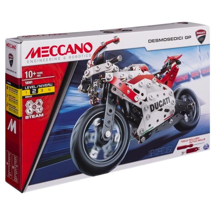 Meccano Ensemble de modèle Ducati Moto GP Rouge 6044539