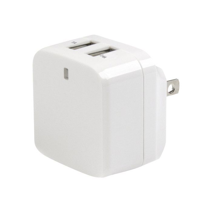 STARTECH Chargeur mural USB à 2 ports - Haute puissance 17W / 3,4A - Chargeur de voyage international