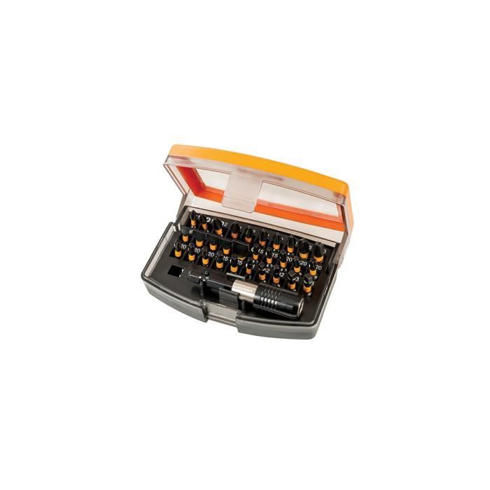 Coffret 31 pcs d'embouts de vissage impact - emmanchement USA - 338219 - Triton
