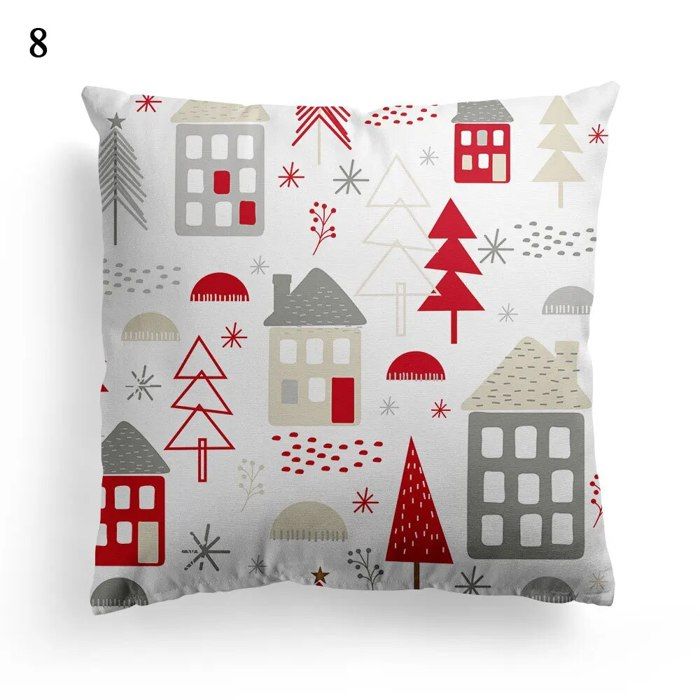Juste de coussin bonhomme de neige pour la décoration de la maison,taie Juste de coussin bonhomme de neige pour la décoration de la maison,taie