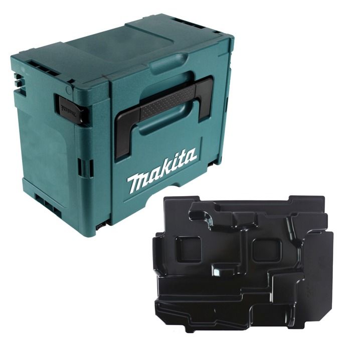 Makita MAKPAC 3 Coffret à outils + Insert pour BJV DJV 141 181 821551 8 + 837789 5