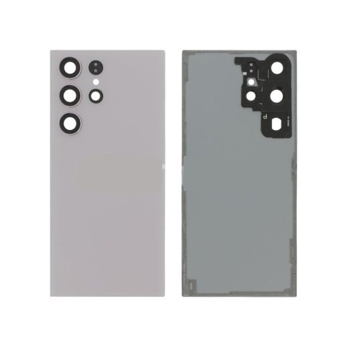 Cache Batterie Vitre Arrière Pour Samsung Galaxy S23 Ultra S918B Sans logo - vue 3