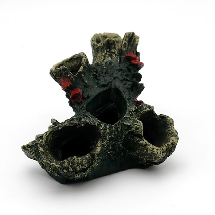 Meilleurs prix pour Tronc d'arbre de décoration d'aquarium, décoration d'aquarium de grotte en résine