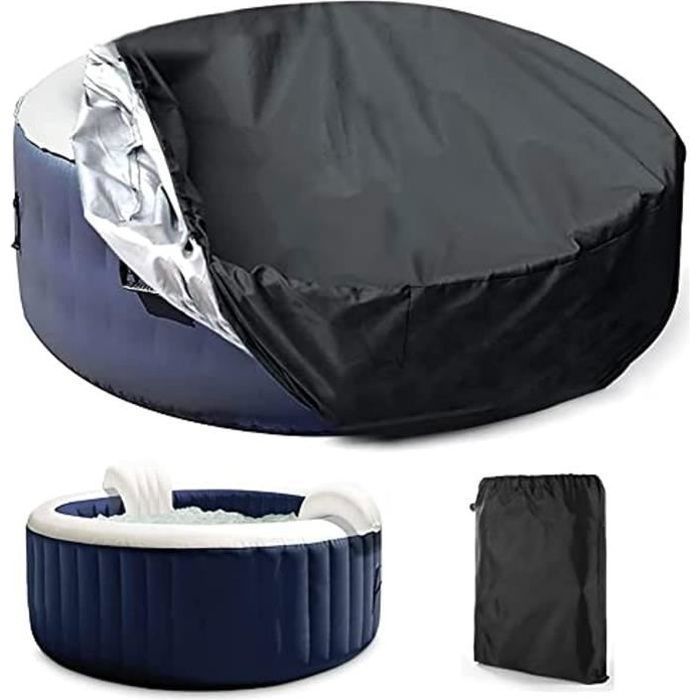 Housse de Protection pour Piscine ou Spa - Imperméable - Tissu Oxford 210D - 215x70 cm - Rond - Résistant aux UV - Cdiscount Jardin