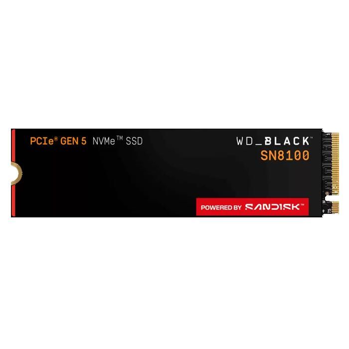 WD_Black™ SN8100 - 8 To SSD M.2 PCIe Gen5 NVMe