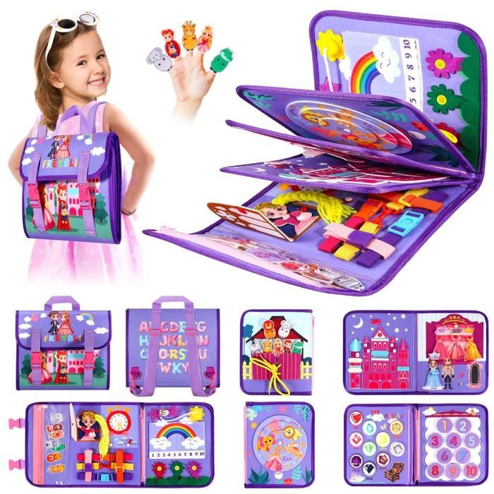 Tableau d'activités pour Tout-Petits,Jouets éducatifs pour Enfants Tableau d'activités pour Tout-Petits,Jouets éducatifs pour Enfants