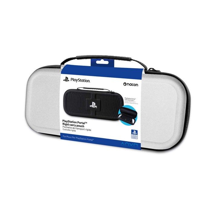 Pochette de rangement - NACON - PlayStation Portal - Protection anti-choc - Couleur blanche - Licence officielle