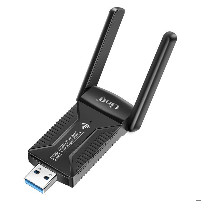 Carte Réseau Clé USB WiFi 600Mbps et Bluetooth 5.4 Double Bande Neuf - vue 4
