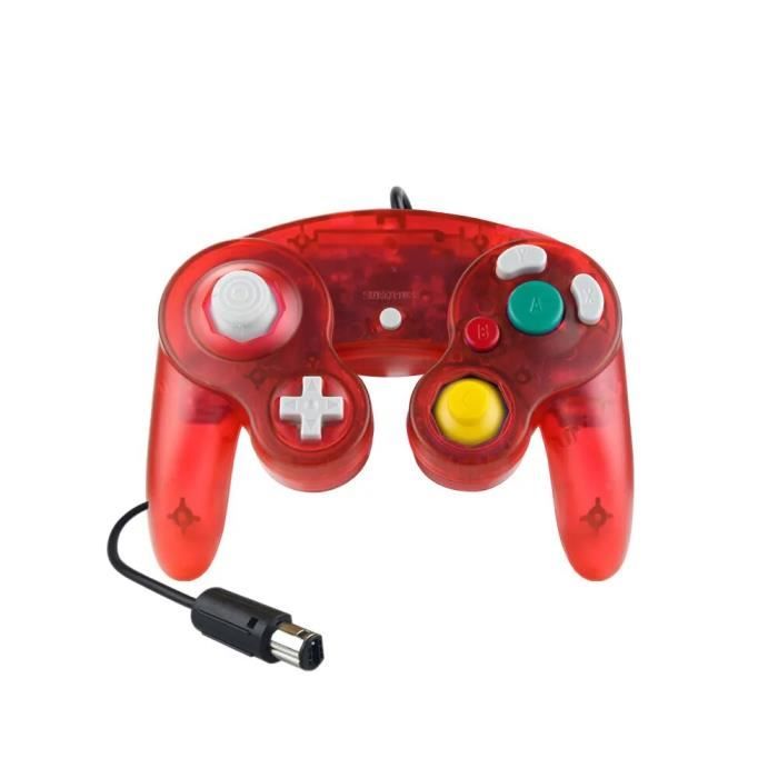 Kit Joystick Gris Et Jaune Pour Manette Nintendo GameCube - Remplacement Neuf