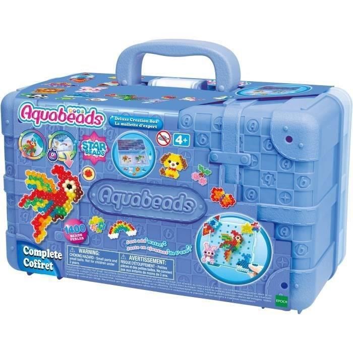 Aquabeads La mallette dexpert 1400 perles multicolores