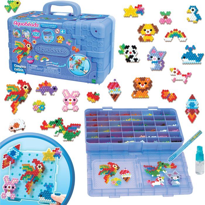 Aquabeads La mallette dexpert 1400 perles multicolores
