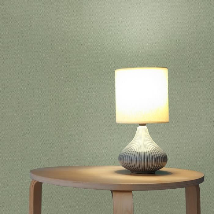Papier Peint Vert Intissé Tadessi – Uni, 10,05 M X 0,53 M, Résistant Lumière