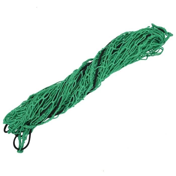 Filet De Remorque Élastique Vert - 3,50m X 1,80m - Maille 45mm - Protection Chargement