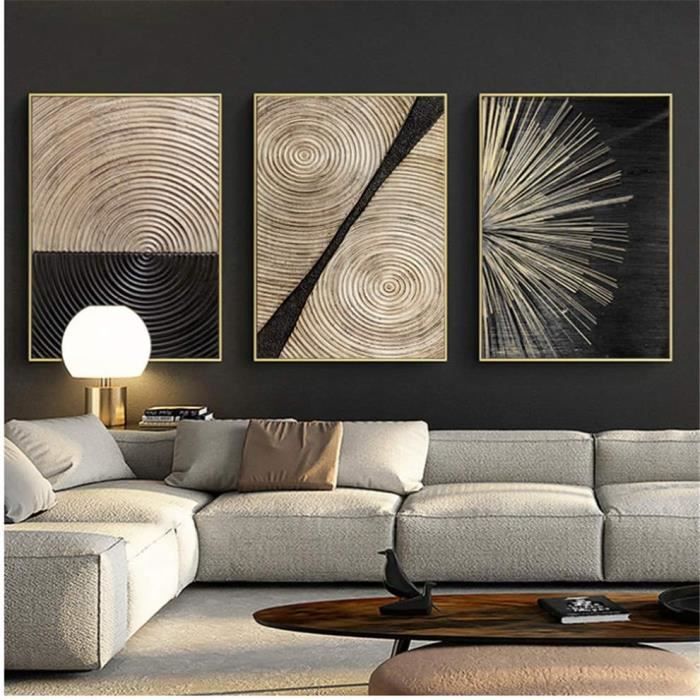 Peinture Abstraite Géométrique Multicolore • Peintures Sur Toile