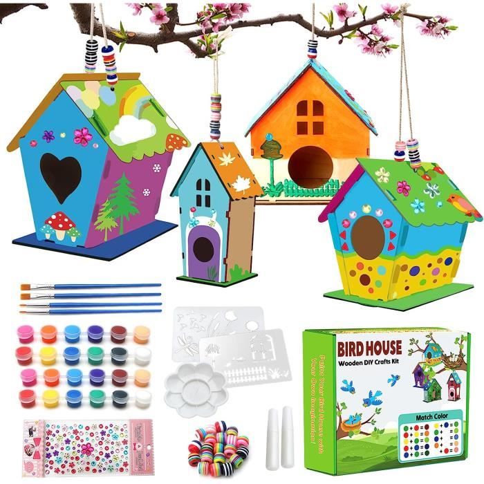Kit nichoir pour oiseaux à monter - fabriqué en France