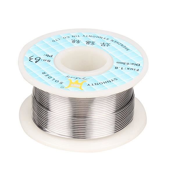 5 rouleaux de 63/37 étain/plomb colophane souder fil 0,8 mm à souder FR 5 rouleaux de 63/37 étain/plomb colophane souder fil 0,8 mm à souder FR
