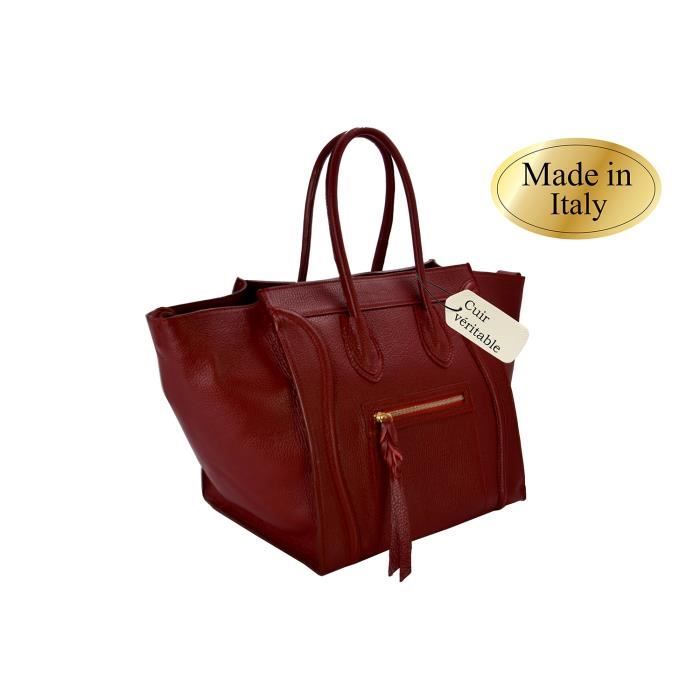Sac à Main CHERI BIBI Femme Cérémonie Bordeaux Et Bleu - Laine, Fait Main En France, Parfait état