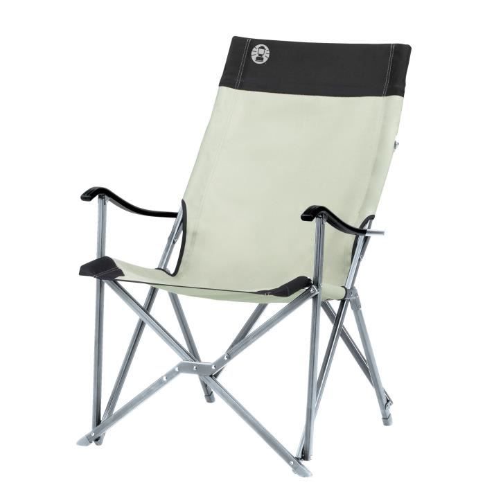 coleman chaise de camping sling - 58 x 61 x 94 cm - vert kaki