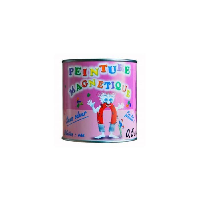 Peinture magnétique grise 0,5 L