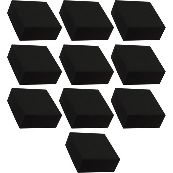 Lot De 4 Pieds Anti-Vibration Caoutchouc/Acier - Ø39mm H20mm - Pour Enceintes, Subwoofers Et Matériel Audio