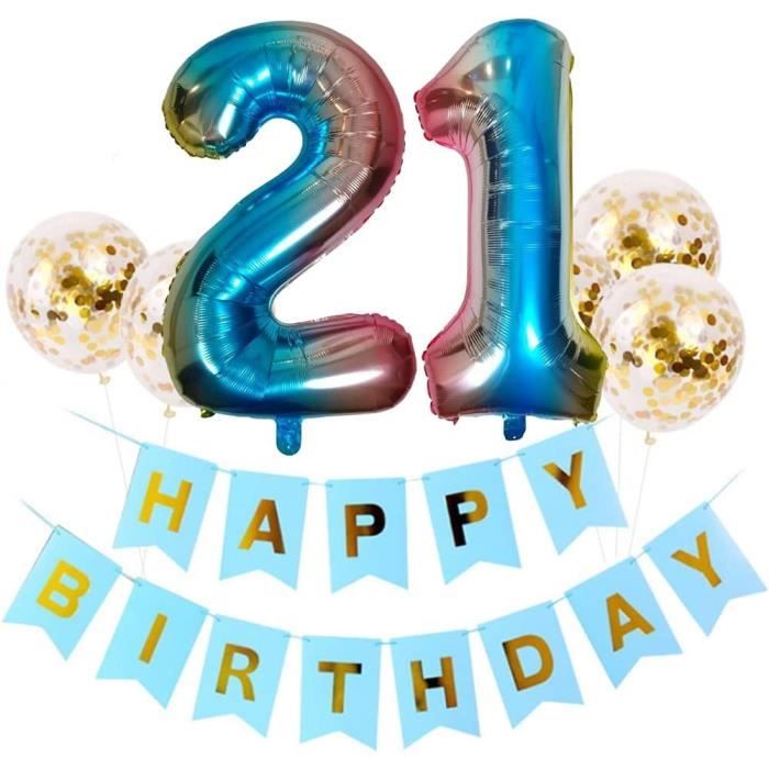 Deco Anniversaire 18 Ans, Anniversaire 18 Ans Noir Argent Blanc, 18 Ans Ballon Decoration