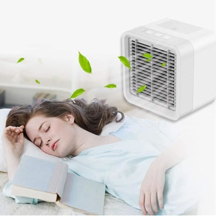 Mini Climatiseur Portable Coldeez Cooling Ace, Afaichisseu D'Ai Silencieux, Mini Climatiseur Mobile Silencieux