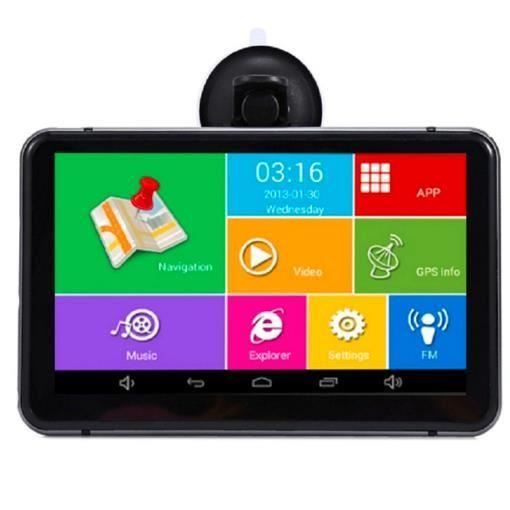 GPS Voiture Auto Europe 7 Pouces Système de Navigation Automatique à
