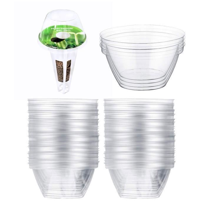 Grille De Protection Pour Pots De Fleurs Folpus | Carré Noir 30cm Anti-Perte Terre