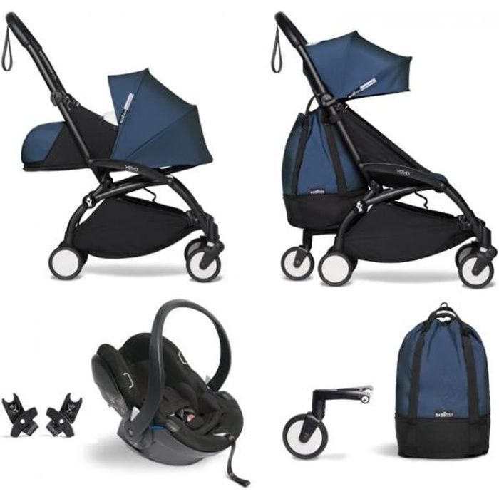 ensemble poussette et siege auto