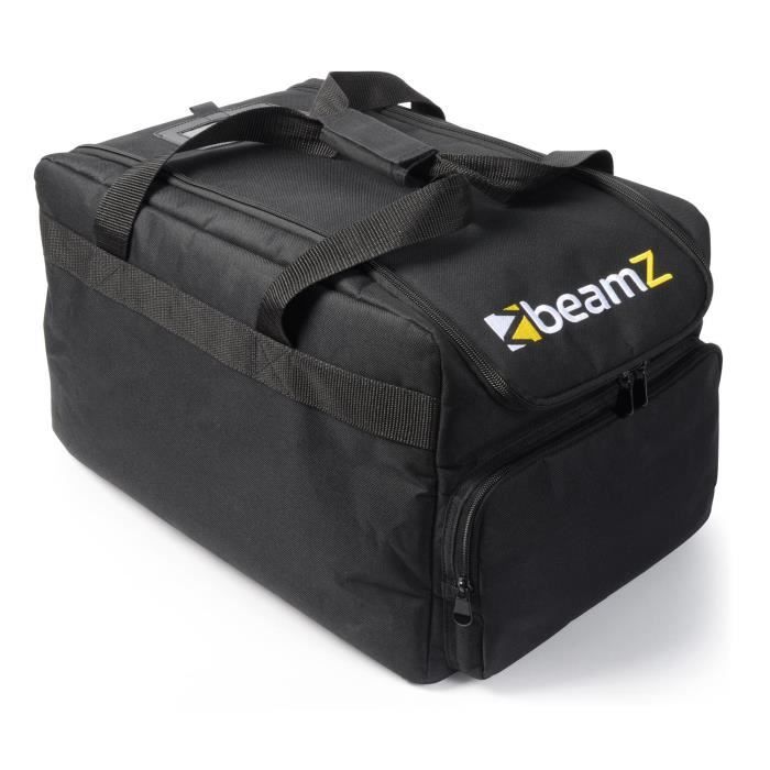 Valise Souple BeamZ AC-460 Pour 4 Projecteurs – Dimensions 390x350x220 Mm – Idéale DJ Mobile