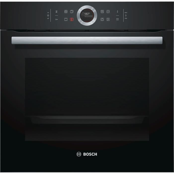 Four pyrolyse Classe A+ - Multifonction - 13 modes - BOSCH HBG675BB1 - Noir - 71 l