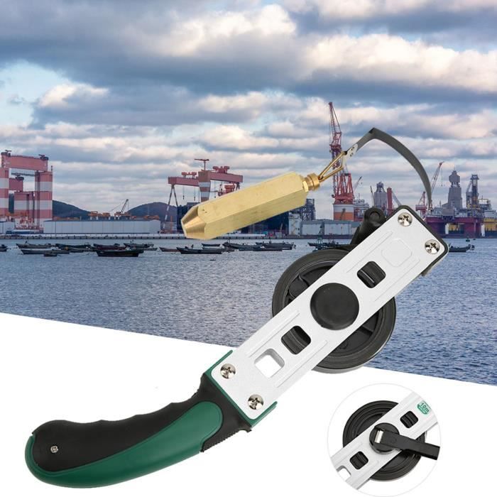 Ruban De Jaugeage De Réservoir D'huile G.L.M Ruban De Jaugeage D'huile En Acier Blanc Métrique