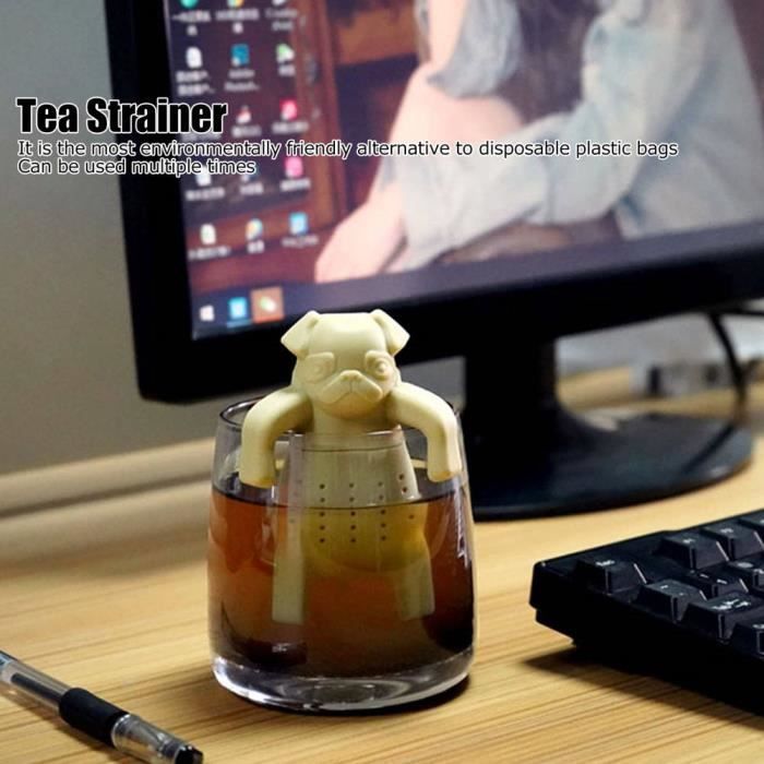 Infuseur de thé,Original Silicone Mignon Animaux Filtre,passoire a thé,Forme  de bébé Dinosaure Boule à Thé,pour thé en Vrac - Cdiscount Maison