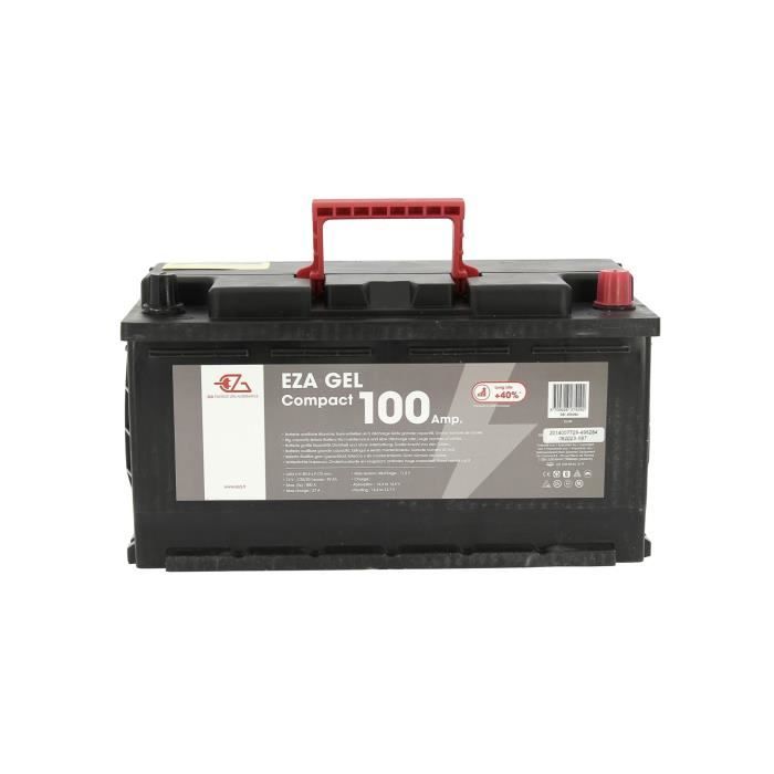 null - Batterie auxiliaire EZA Gel 100Ah compacte