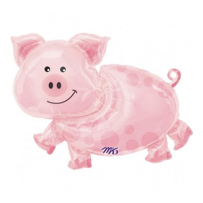 Lot De 4 Ballons Animaux De La Ferme, Ballons Vache Et Cochon