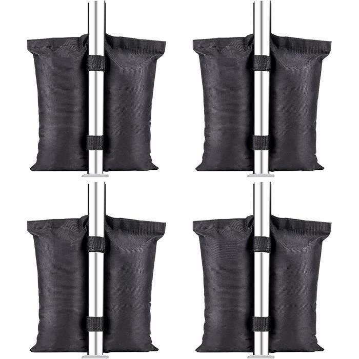 Lot De 4 Sacs De Lestage Pour Auvent Et Tente - 25L Chacun, En PVC Résistant, Pour Jardin Et Camping - 4