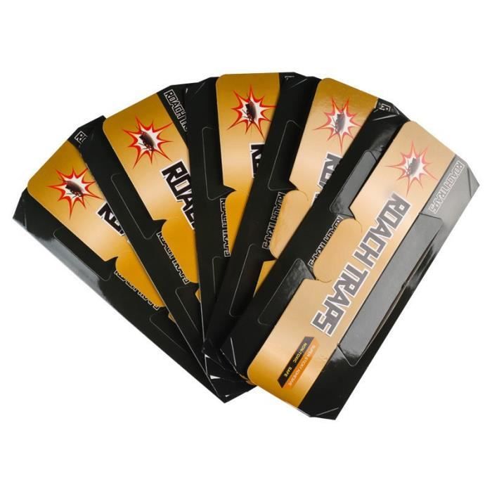 GOEDCH Piège à Cafards: Lot De 30 Pièges à Insectes Pour