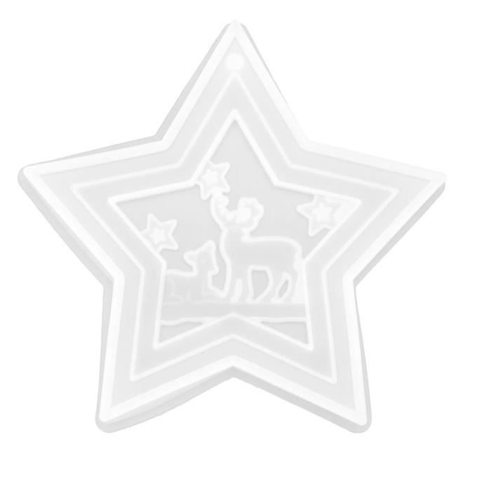 Moules En Silicone De Noël En Forme D'élan - Moules En Résine