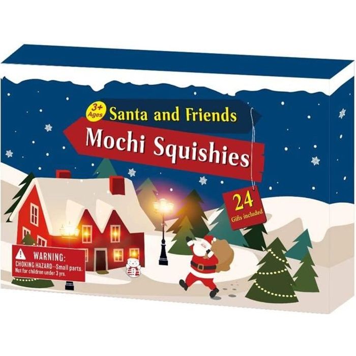 COFFRET JOUET Calendrier de l'Avent 2020 Noël Slime 24Pcs compte à