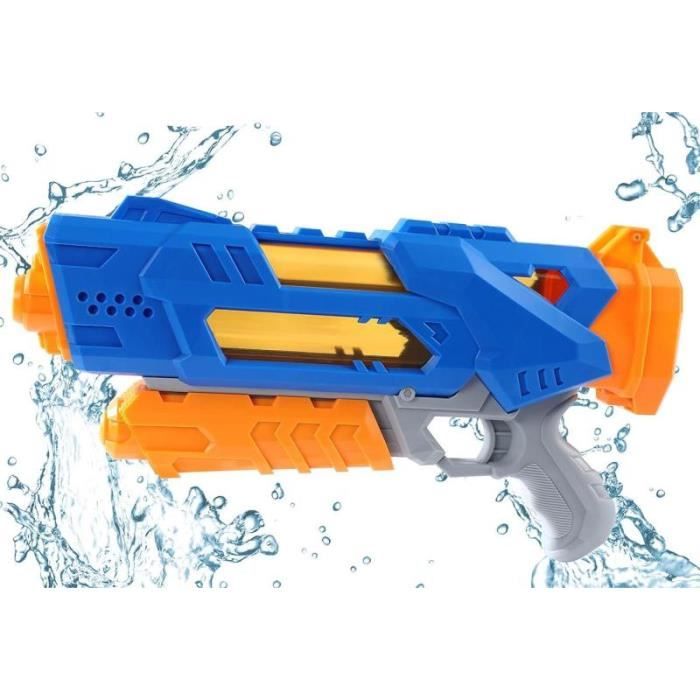 Pack De 2 Pistolets à Eau 600ML – Portée 27 Pieds, Idéal Pour Piscine, Plage Et Jeux D’été