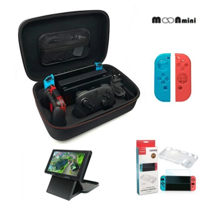 Moonmini 5pcs Accessoires Nintendo Switch Set Ensemble D Accessoires Nintendo 2 Achat Vente Jeu Nintendo Switch Moonmini 5pcs Accessoires Cdiscount