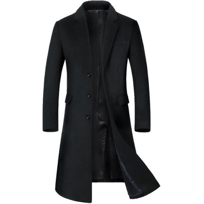 Manteau hiver homme long deals