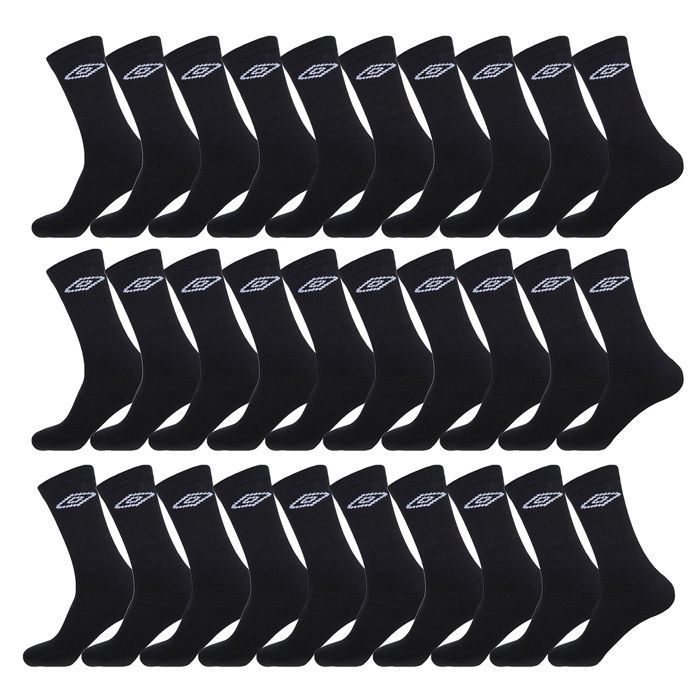 Umbro Lot De 6 Socquettes Homme Légères - Chaussettes Sportswear Confortables Et Durables
