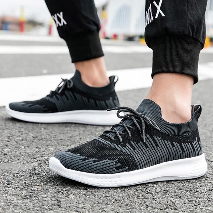 Baskets Respirantes En Maille Grande Taille Pour Hommes Chaussures De