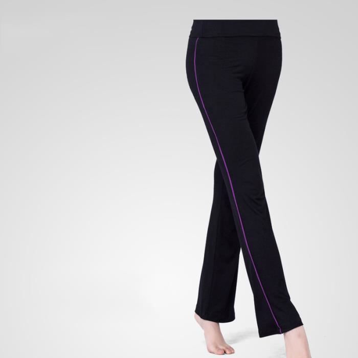 Pantalon De Yoga Femme - Léger, Respirant, Élastique - Pour Fitness, Running, Entraînement - Coupe Ajustée - Polyester